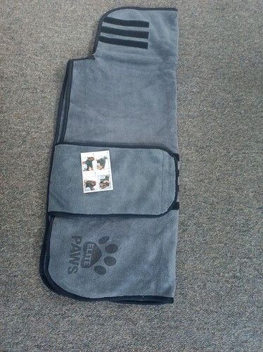 Paws dog drying coat - paws,
