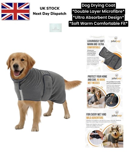 Dog drying coat double layer - drying,
